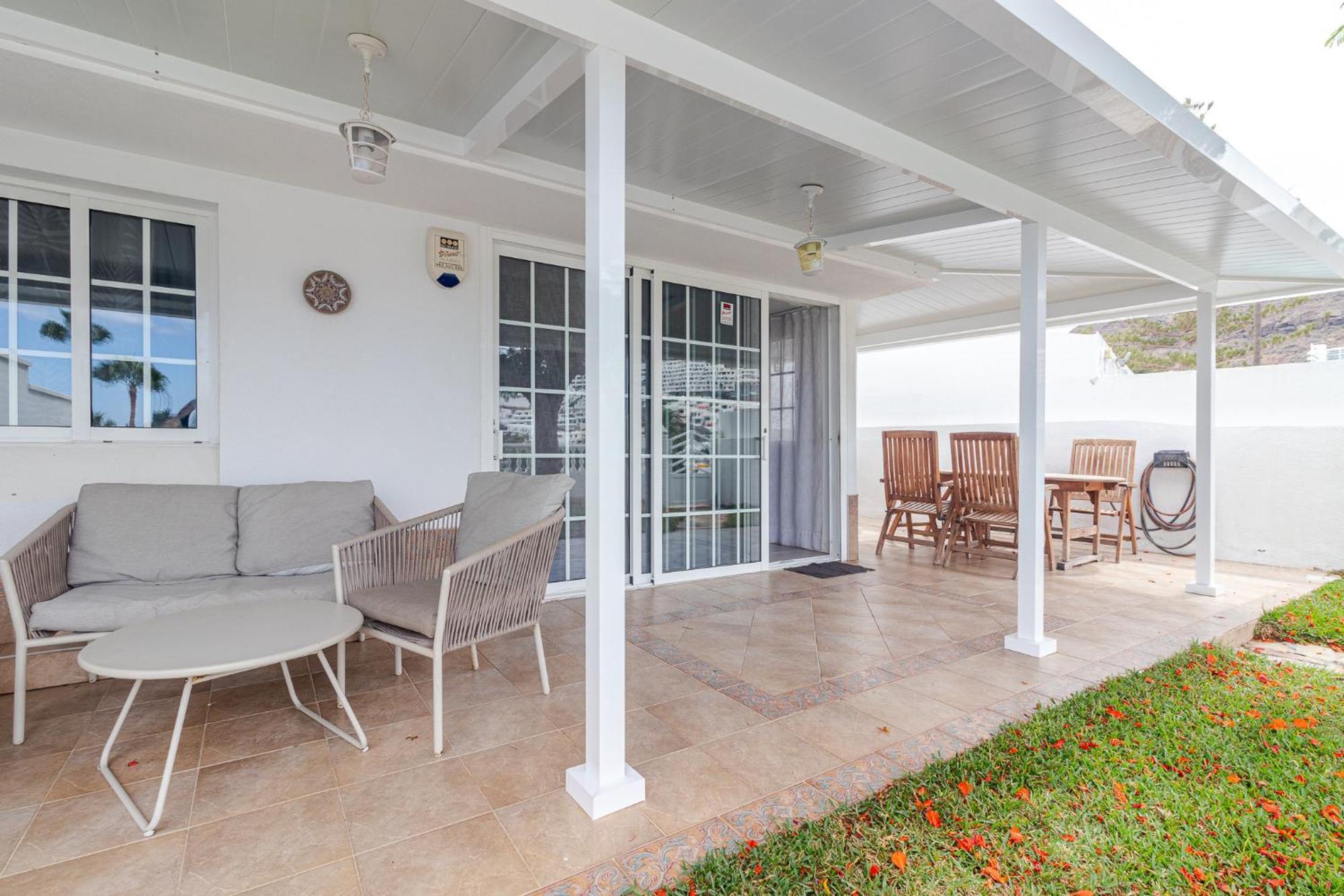Flatguest Orinoco + Pool + Terrace + Garden Villa Mogán Exteriör bild