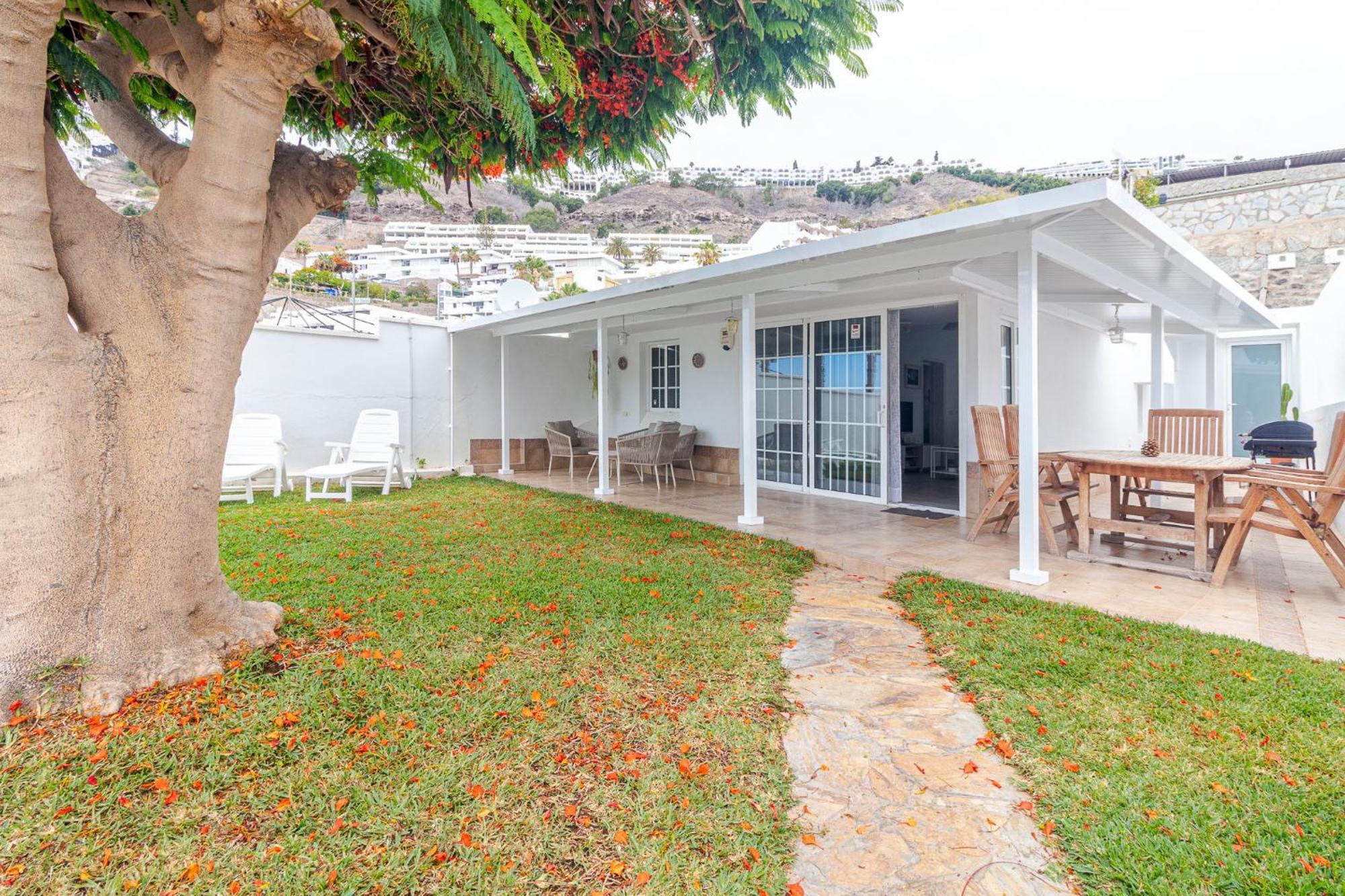 Flatguest Orinoco + Pool + Terrace + Garden Villa Mogán Exteriör bild