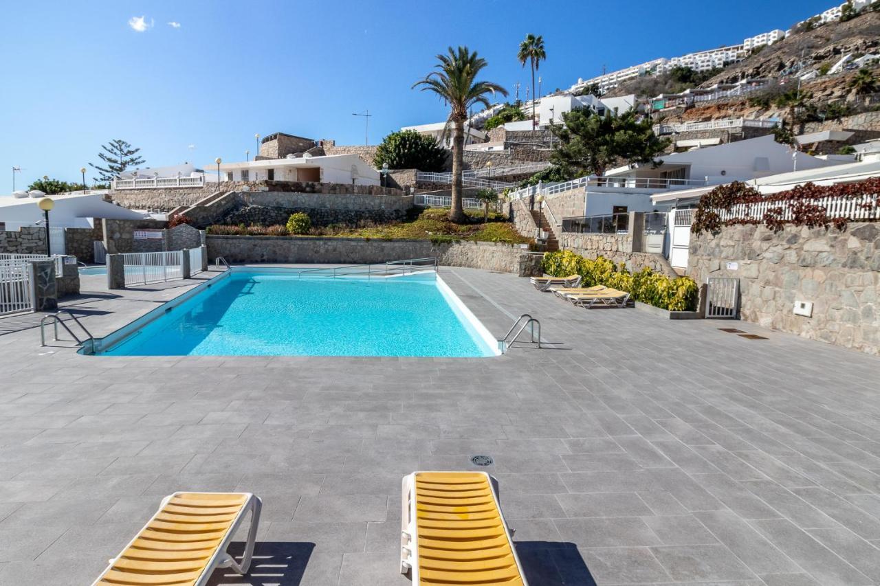 Flatguest Orinoco + Pool + Terrace + Garden Villa Mogán Exteriör bild